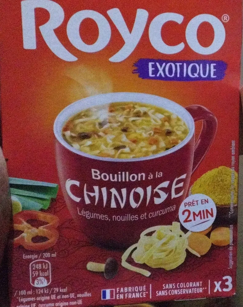 Bouillon à la chinoise