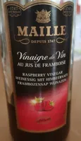 Maille vinaigre de vin au jus de framboise