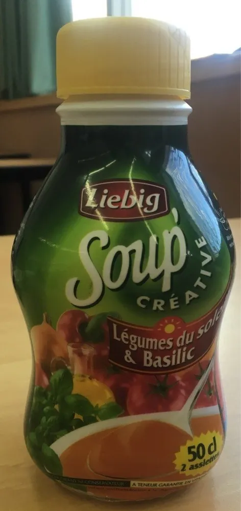 Soupe créative legumes du soleil basiliv