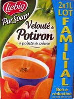 Velouté de Potiron et pointe de crème (lot de 2)