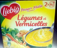 Légumes et vermicelles