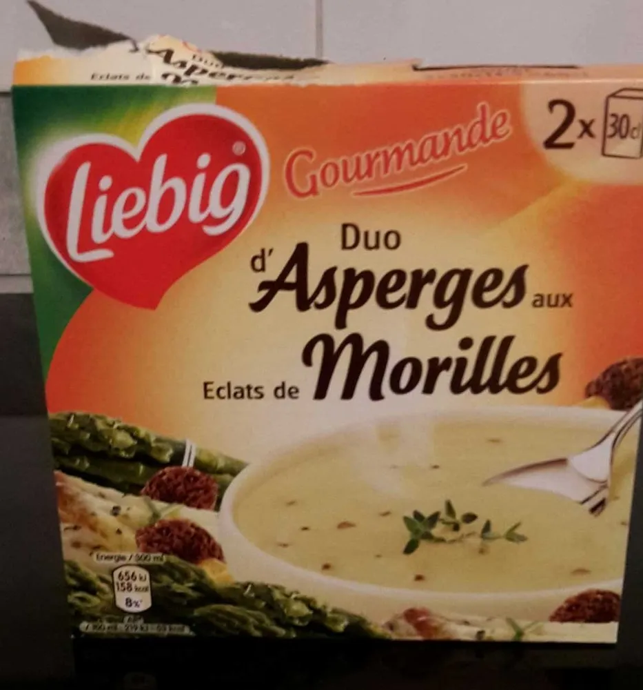 Duo d'asperges aux eclats de morilles