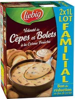 Veloute de cepes & bolets a la creme fraiche 2x1L