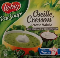 PurSoup' Oseille, Cresson et crème fraîche