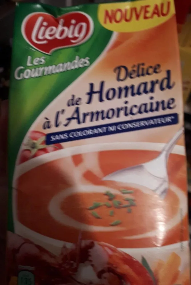 Délice de homard à l'amoricaine