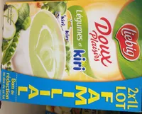 Soupe doux plaisir légumes et kiri