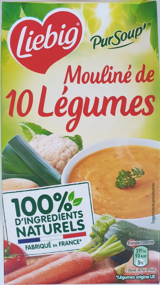 Mouliné de 10 légumes
