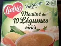Pur Soup' Mouliné de 10 légumes variés