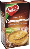Soupe à la Campagnarde Lentilles et Saucisse fumée