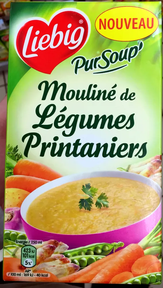 Pur Soup' Mouliné de Légumes Printaniers