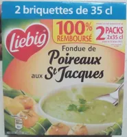 Fondue de Poireaux aux St Jacques