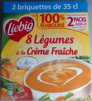8 Légumes à la Crème fraîche
