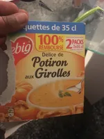Delice de potiron aux girolle liebig 2x35c
