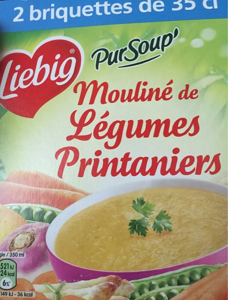 Mouliné de légumes printaniers, 2x35cl