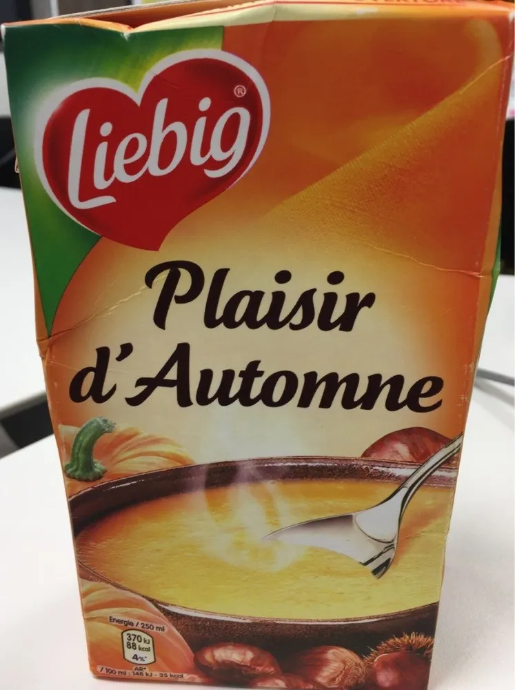 Plaisir d'Automne - Soupe potiron