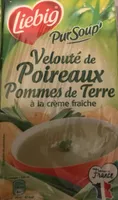 Velouté De Poireaux Pomme de terre à la crème fraiche
