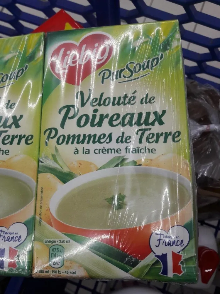 Velouté de poireaux pommes de terre