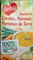 Mouliné de carottes, poireaux, pommes de terre