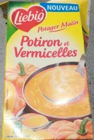 Soupe Potiron et Vermicelles