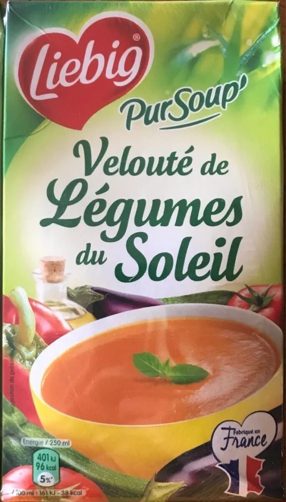 Velouté de legumes du soleil