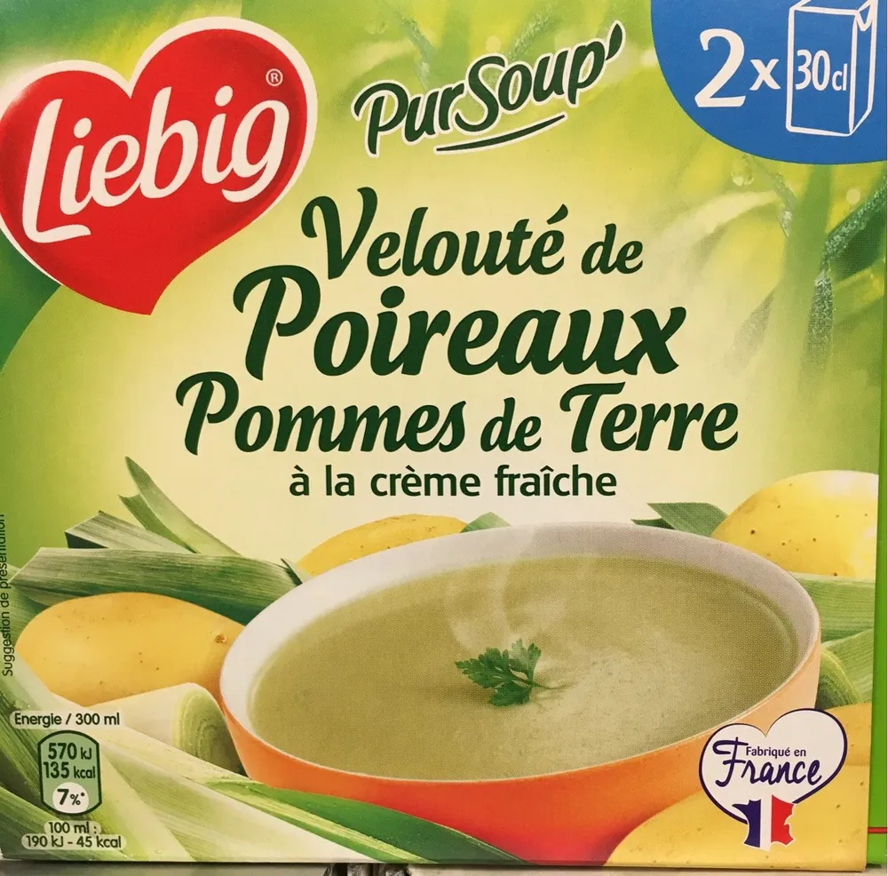 Soupe poireaux pomme de terre