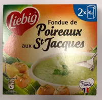 Fondue de Poireaux aux St Jacques