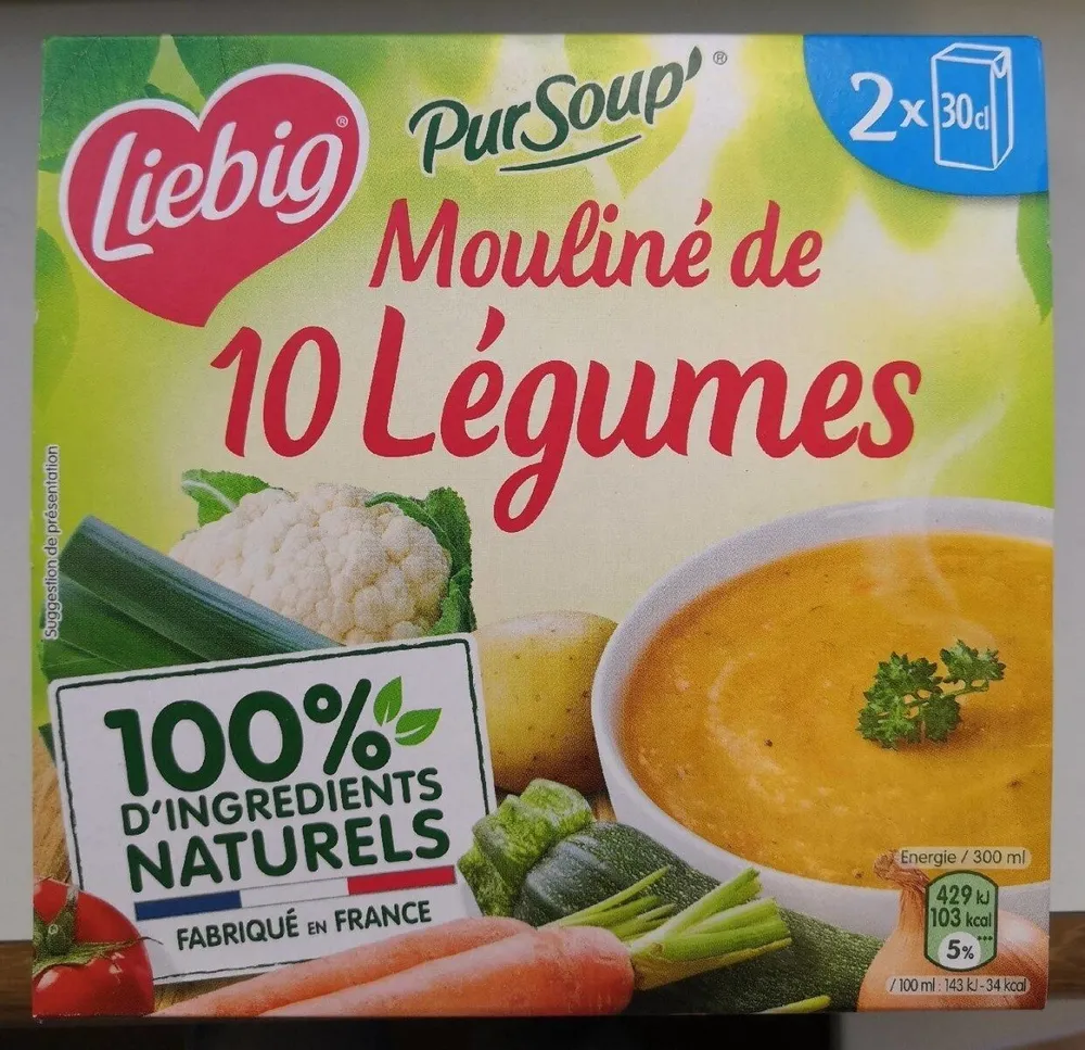 Mouliné de 10 légumes