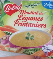 Mouliné de légumes printaniers