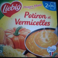 Soupe Potiron et Vermicelles
