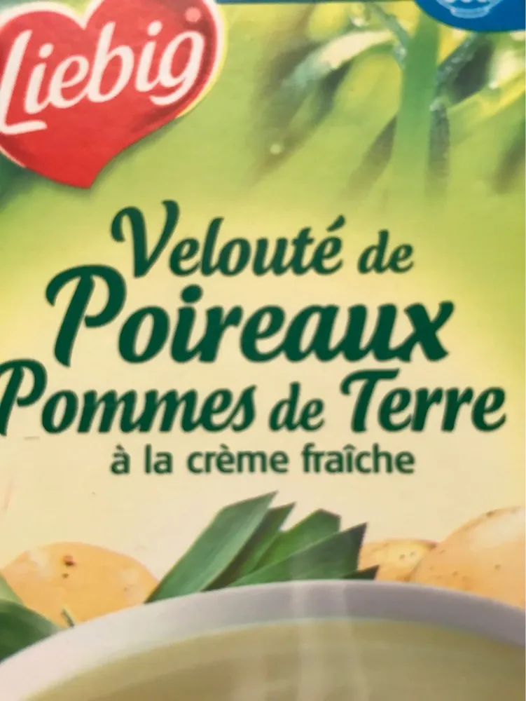 Velouté de poireaux pommes de terre a la creme fraiche