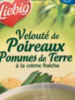 Velouté de poireaux pommes de terre a la creme fraiche