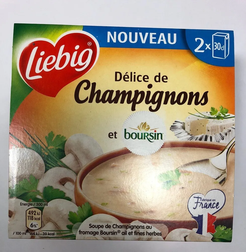 Delice de Champignons et Boursin