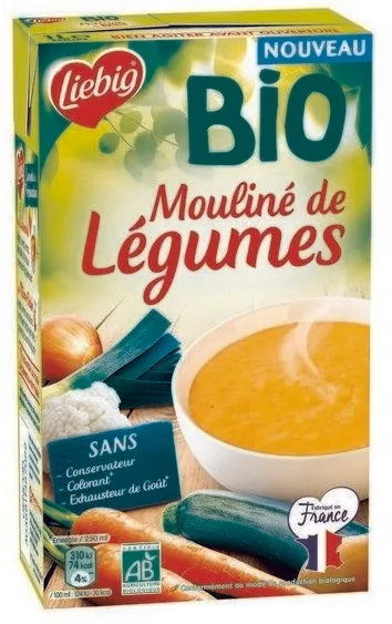 Mouliné de légumes bio