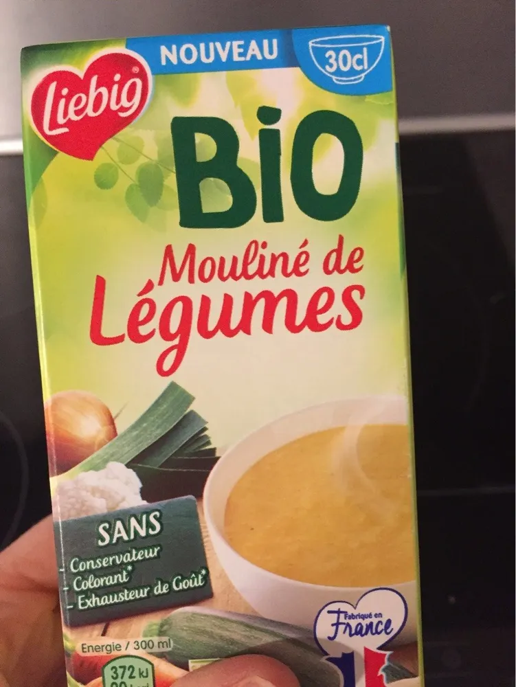 Mouliné de légumes bio