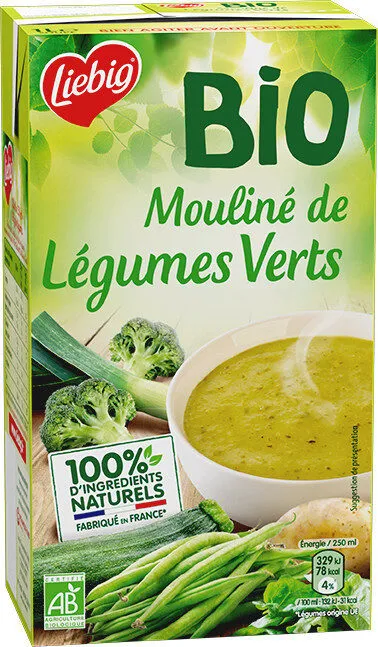 Mouliné de Légumes verts Verts