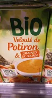 bio velouté de potiron & graines de courge