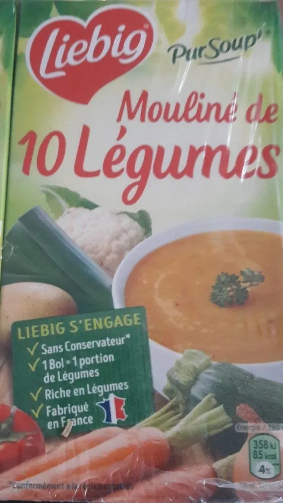 Mouliné de 10 légumes