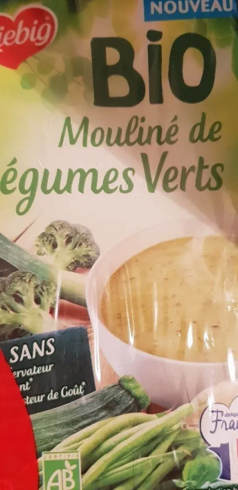 Mouliné de légumes verts