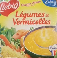 Soupe legumes et vermicelles