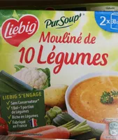 Soupe moulinée de legumes