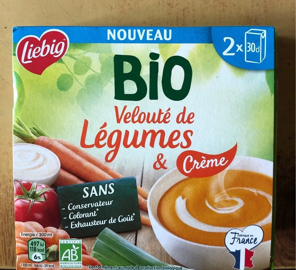 Velouté de légumes