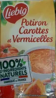 Potiron carottes vermicelles