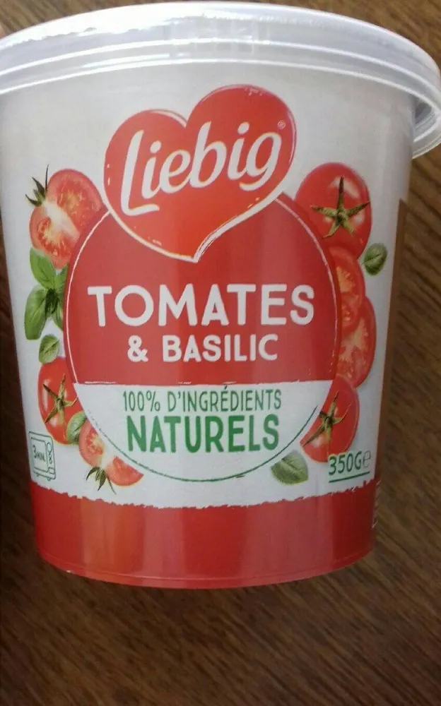 Soupe tomates basilic