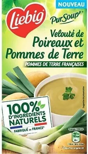 Velouté de poireaux et pommes de terre