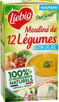 Mouliné 12 légumes -25% de Sel