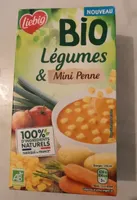 Liebig soupe BIO Légumes et Mini Penne