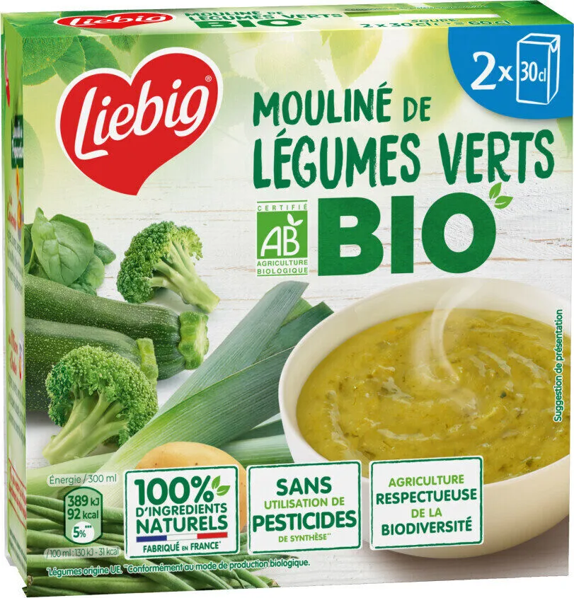 Mouliné de Légumes verts BIO