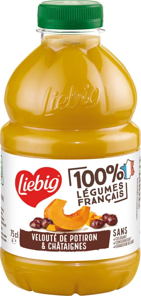velouté de potiron et châtaigne