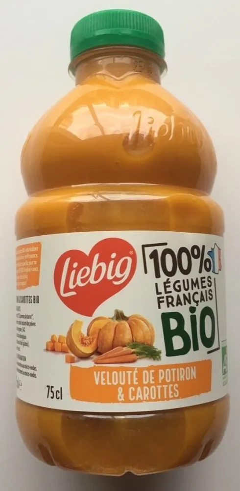 Velouté de potiron & carottes BIO