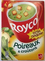 Poireaux & croûtons